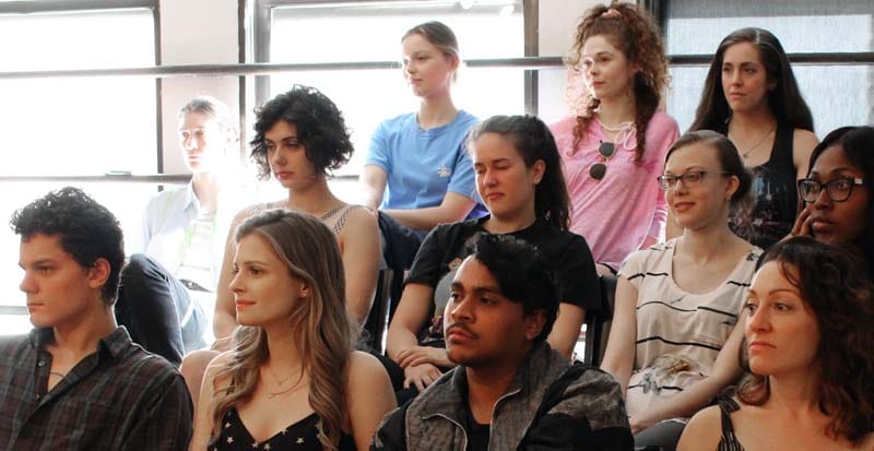 Students in Class at Acting School New York NY - Maggie Flanigan Studio