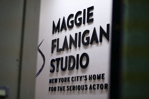 Maggie Flanigan studio sign
