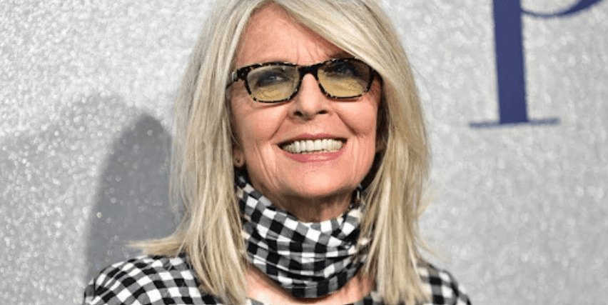 A portrait of Diane Keaton, a famous actor who used the Meisner Technique